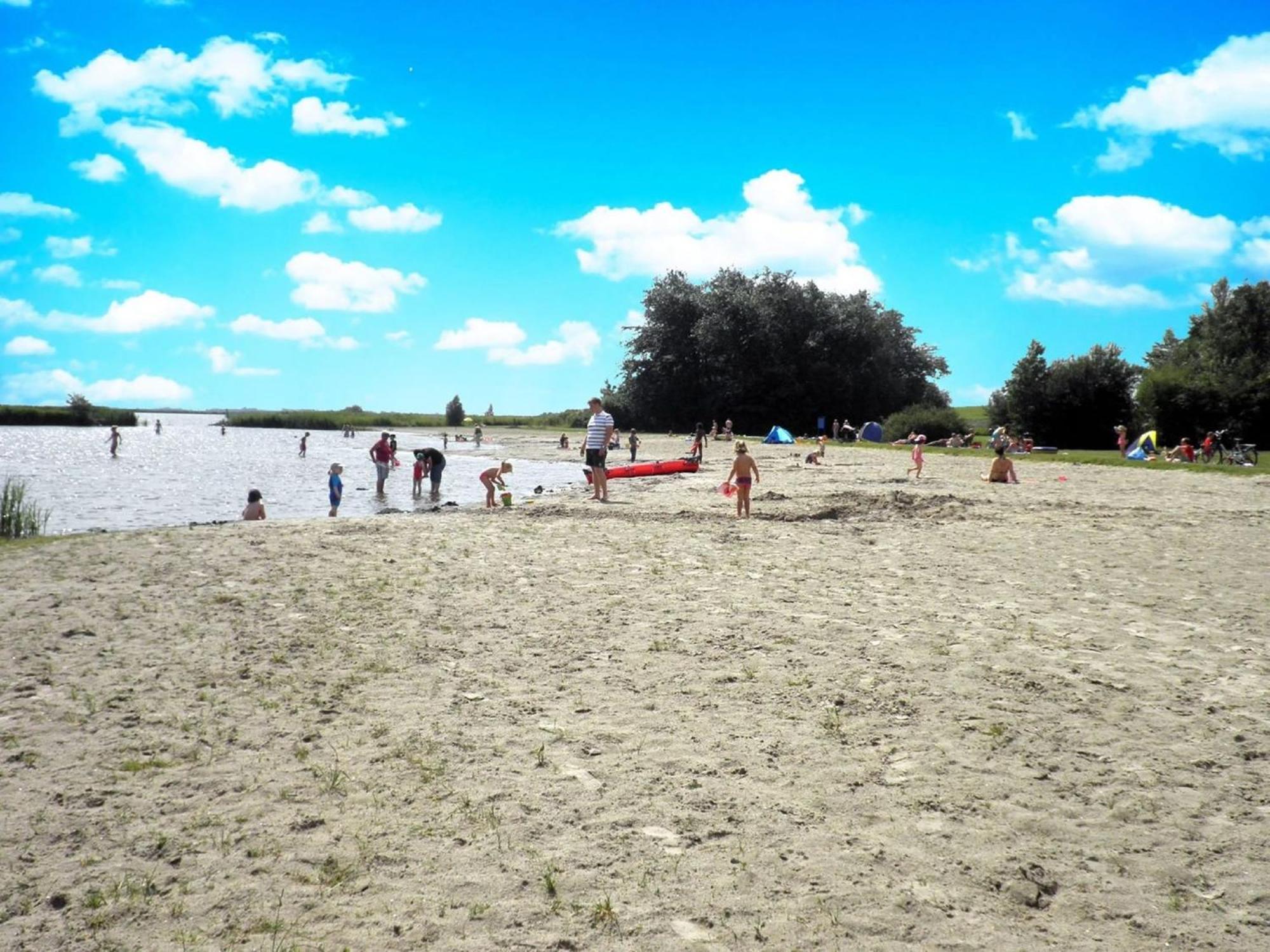 Lakeview 6 Pers Holiday Home Aurora With Fenced Garden, Whirlpool And Sauna Anjum Exterior foto